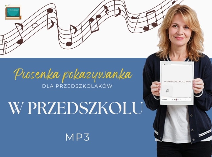 Piosenka "W przedszkolu" pokazywanka
