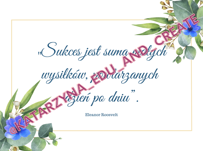 Plakaty-kupony z cytatami - koniec roku szkolnego