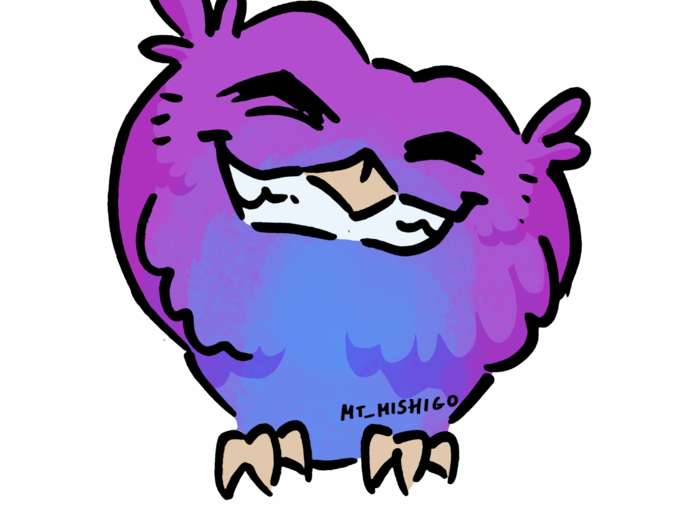 Sowy - emocje, emotki