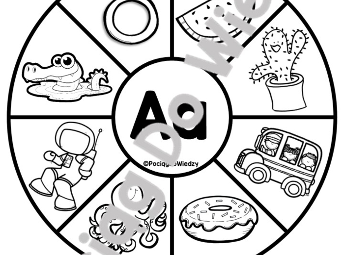 Alfabet - Odgaduję wyrazy