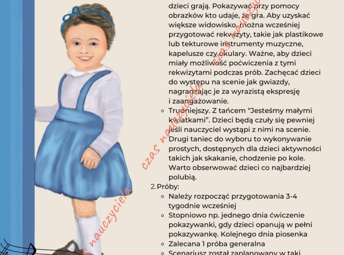 Scenariusz pasowania na przedszkolaka - dwie wersje. Piękna oprawa muzyczna i taneczna.