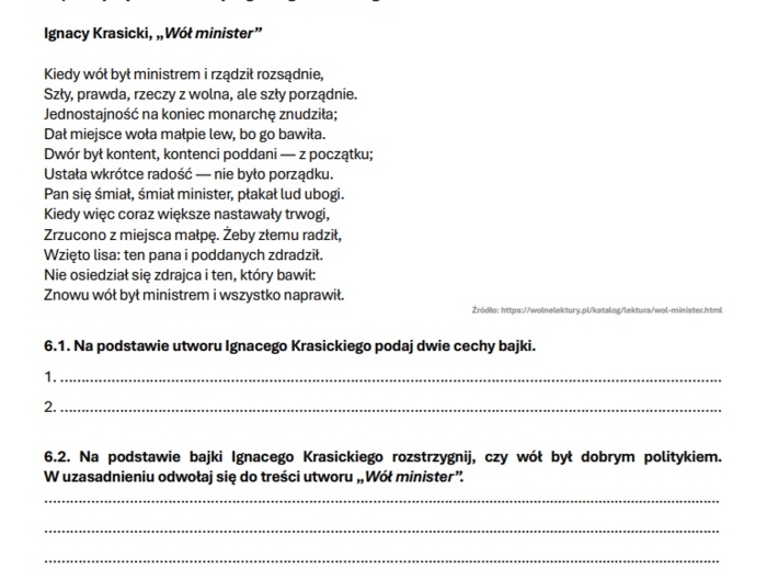 Zestaw 50 zadań na 50 dni do E8 – lektury 4-6 argumentacja (O-200)