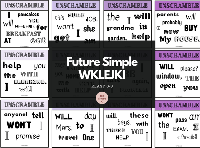 Future Simple - wklejki