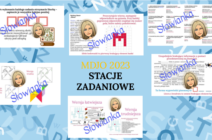 MIĘDZYNARODOWY DZIEŃ JĘZYKA OJCZYSTEGO 2023 - stacje zadaniowe dla kl. 4-8 + prezentacja