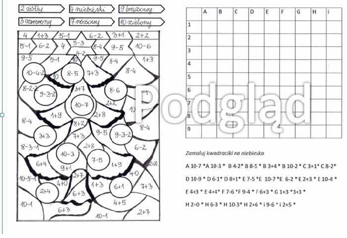 Choinkowa kolorowanka