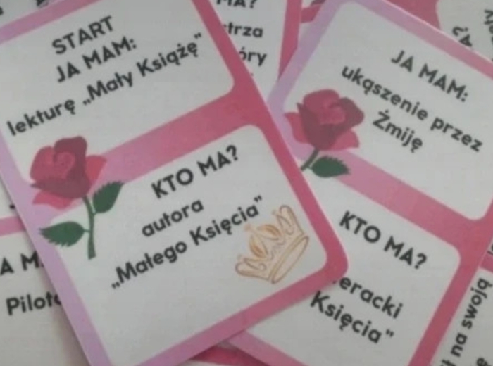"Mały Książę" - gra z serii "Ja mam... kto ma?"