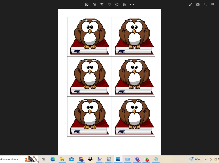 Sowa mistrzynią tabliczki mnożenia – gra matematyczna z latarką