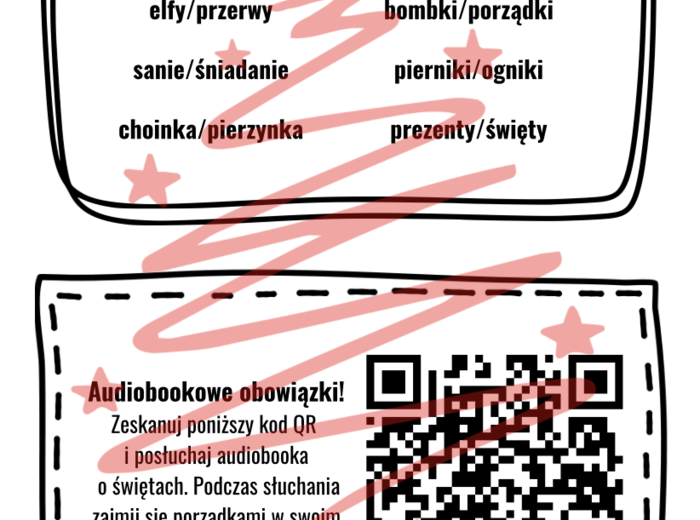 KALENDARZ ADWENTOWY - zimowe zadania POLONISTYCZNE dla klasy IV!