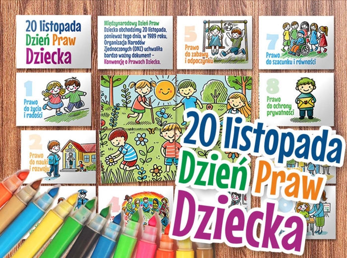 20 XI Międzynarodowy Dzień Praw Dziecka – Gazetka Edukacyjna