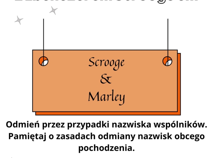 Kalendarz adwentowy Stacje zadaniowe klasy 7-8 Ebenezer Scrooge ,,Opowieść wigilijna"