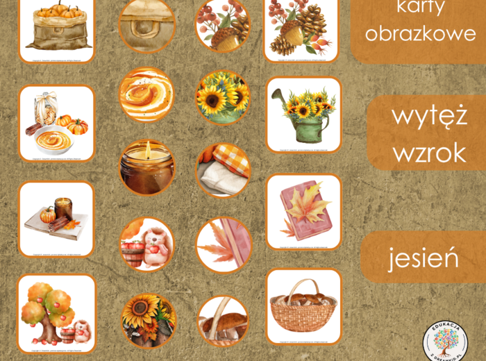 gra - wytęż wzrok - jesień