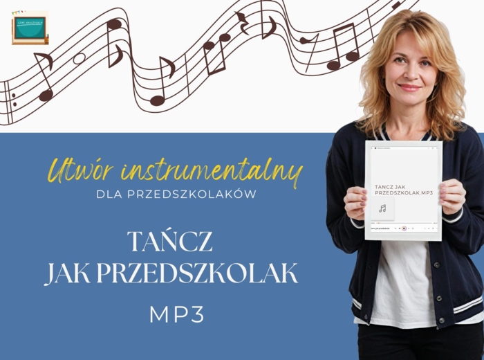 Instrumentalny utwór muzyczny "Tańcz jak przedszkolak"