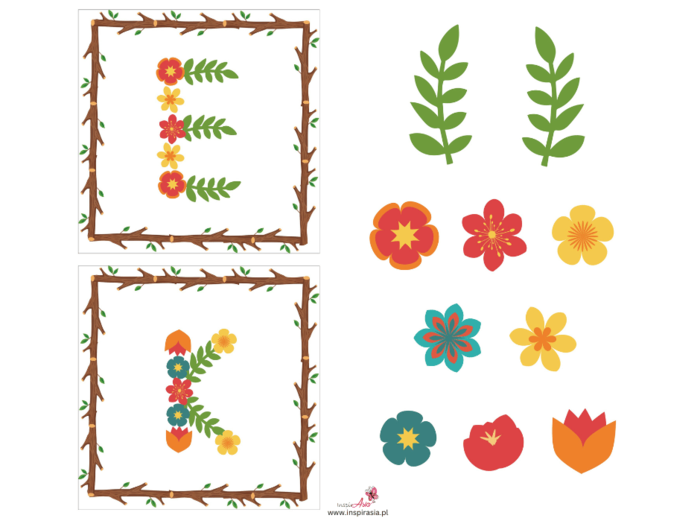 Wiosna. Kwiatowy alfabet