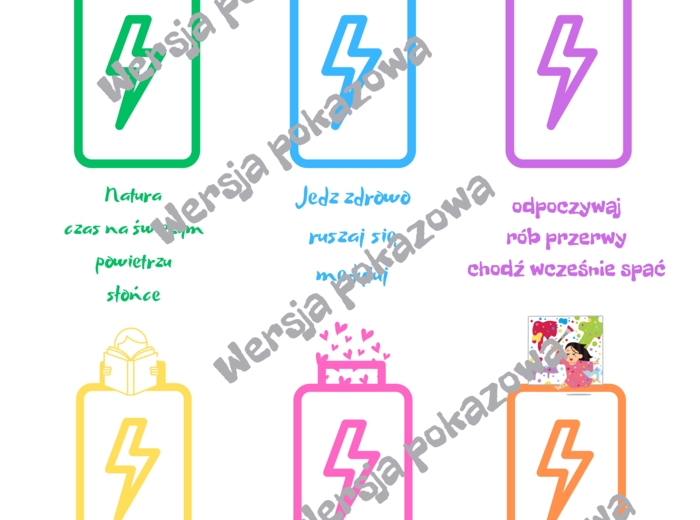 Plakat - ładuj swoją baterię