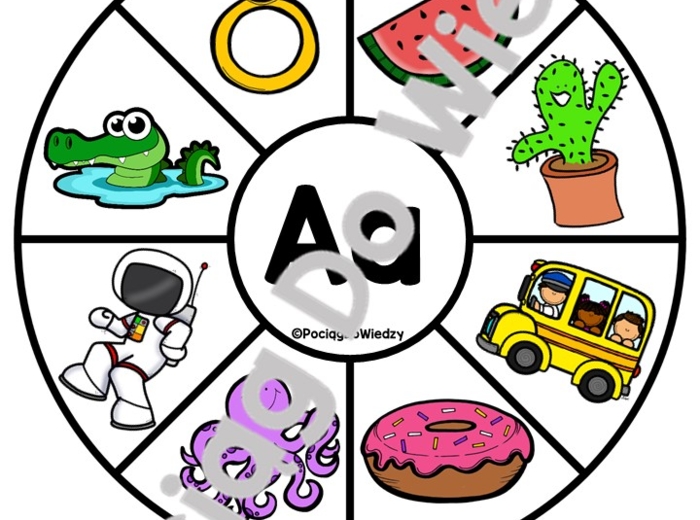 Alfabet - Odgaduję wyrazy