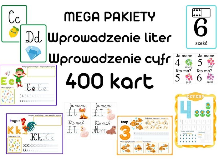 Mega Pakiet - Wprowadzenie liter i cyfr
