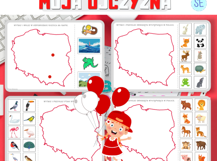 MOJA OJCZYZNA - zestaw zadań