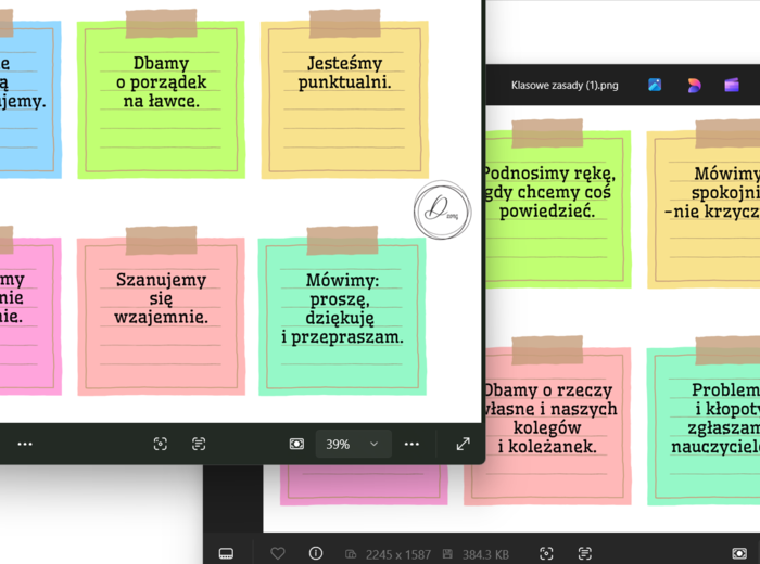 Zasady klasowe - edukacja wczesnoszkolna, klasa 1, klasa 2, klasa 3