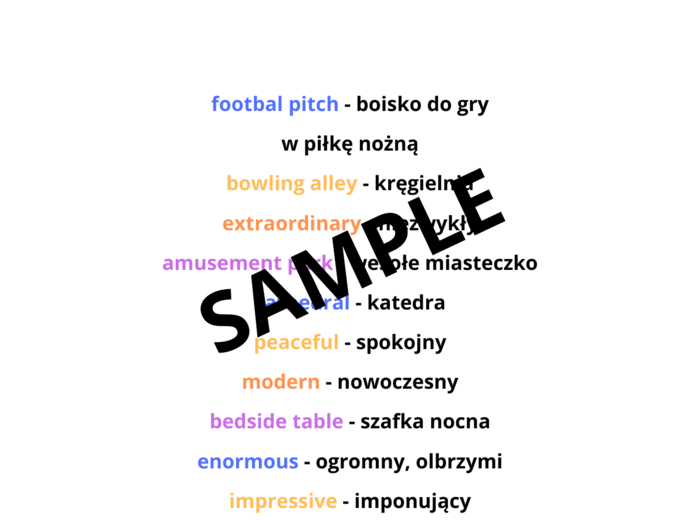 EGZAMIN ÓSMOKLASISTY 2023 z Buzzy English – Improve your vocabulary! (part 1)