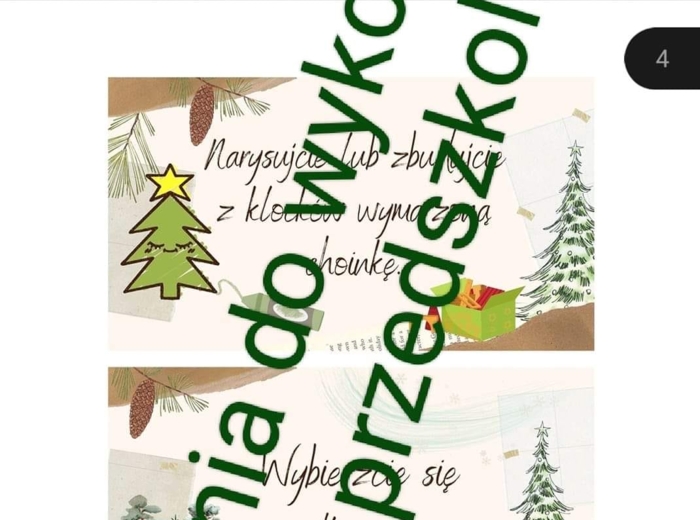 ZADANIA ADWENTOWE - Boże Narodzenie