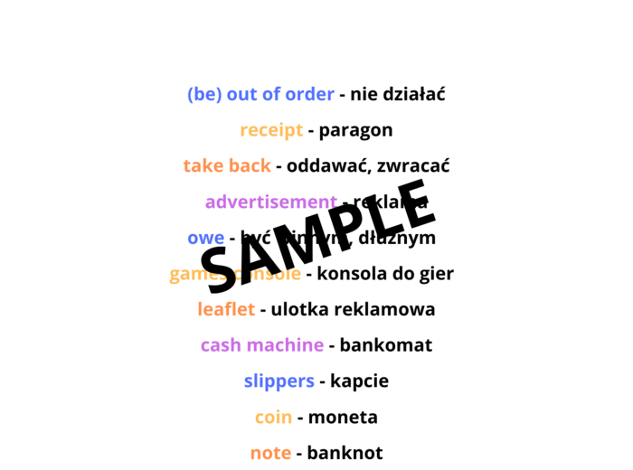 E8. Improve your vocabulary. (part 2)