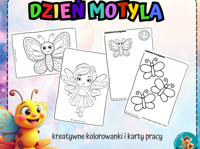 DZIEŃ MOTYLA - PREZENTACJA + PAKIET MATERIAŁÓW