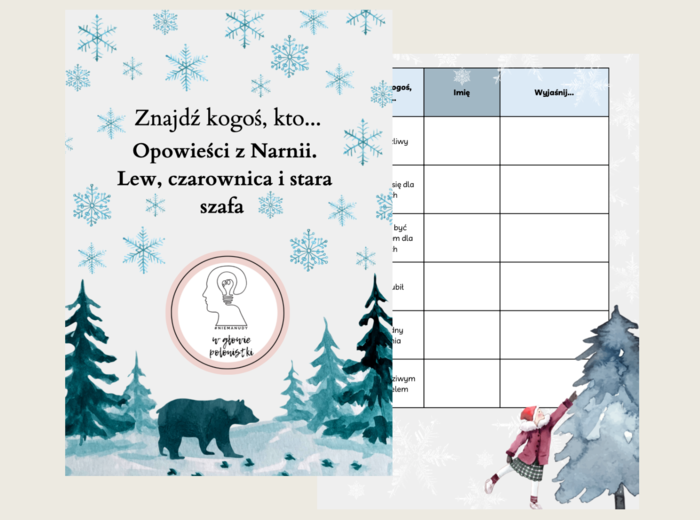 Znajdź kogoś, kto... Opowieści z Narnii. Lew, czarownica i stara szafa