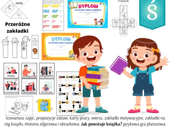 Jak powstaje książka? Dzień Książki, Dzień Księgarza