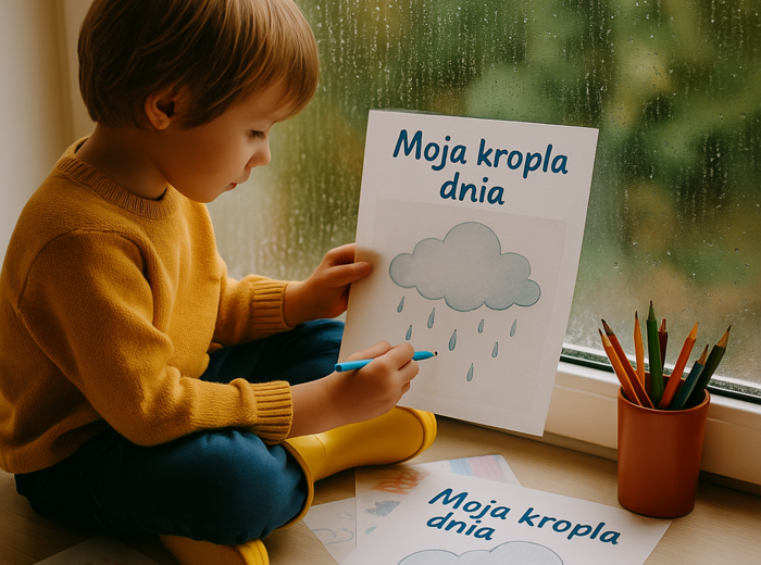 Deszczowe dni – zabawy i nauka