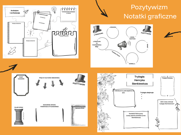 Pozytywizm - notatki graficzne