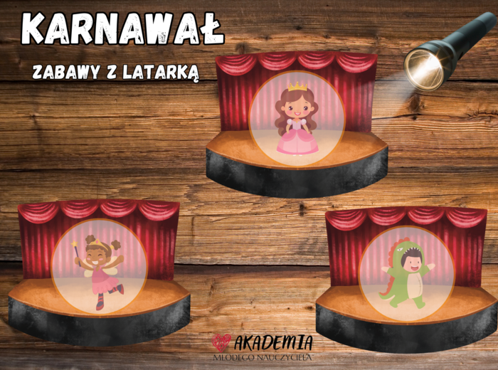 ZABAWA KARNAWAŁOWA Z LATARKĄ