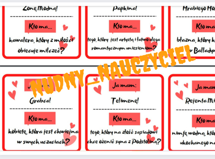 Ja mam...Kto ma? Walentynkowa edycja