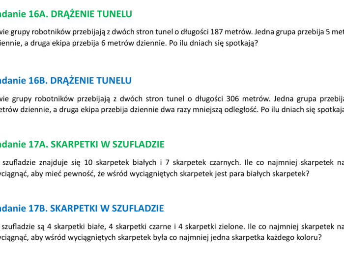 Maraton zadań krótkiej odpowiedzi