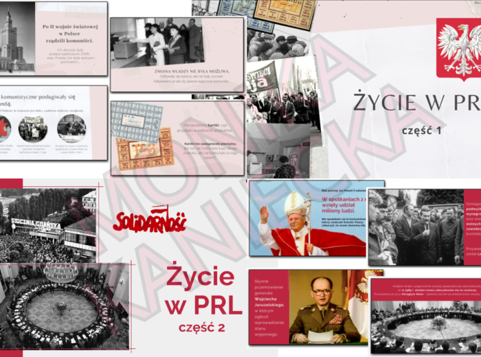 Życie w PRL - historia prezentacja klasa 4