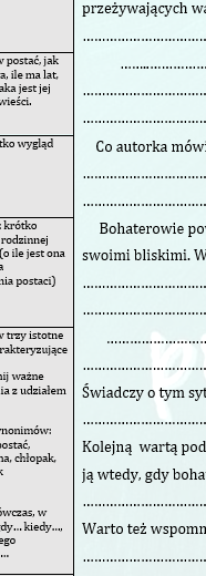 PROSTA CHARAKTERYSTYKA Z DRABINKĄ KONTROLNĄ. Materiał dla uczniów klas 4-6