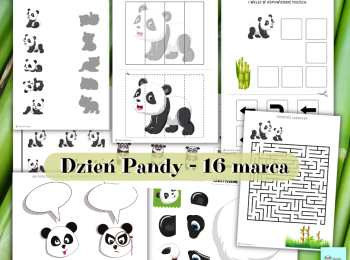 Dzień Pandy. 16 marca. Zestaw zadań