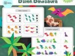 Dzień Dinozaura. Dinozaury. Zestaw zadań. Dyplom