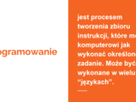 Podstawy programowania + assembly