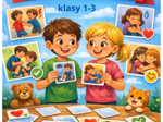 Gra Memory Życzliwość i sympatia klasy 1-3