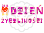 Girlanda napis: DZIEŃ ŻYCZLIWOŚCI"