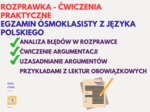 📚 Ćwiczenia redakcyjne - ROZPRAWKA na #egzaminósmoklasisty2025!