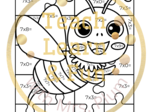 🐝Kolorowa matematyka - Mnożenie ×7 z pracowitą pszczółką