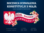 3 MAJA, ŚWIĘTO KONSTYTUCJI 3 MAJA, DEKORACJA XXL, UCHWALENIE KONSTYTUCJI