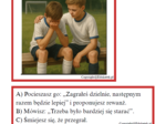 „Rozwiąż Problem - TUS” – zabawa rozwijająca umiejętności społeczne