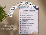 Zasady klasowe - plakat do druku