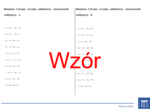 Równania liniowe (liczby całkowite), pierwiastek całkowity | matematyka, algebra | 26 kolumn