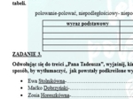 POWTÓRKI PRZED EGZAMINEM. Z BOHATERAMI "PANA TADEUSZA" PRZYPOMINAMY WIADOMOSCI Z ZAKRESU SŁOWOTWÓRSTWA.