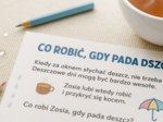 Karta pracy „Co robić, gdy pada deszcz?”