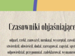 Czasowniki objaśniające w dialogach