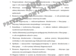 Plan pracy psychologa, przykładowe wpisy do dziennika, wzorcowe sprawozdanie